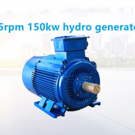 375rpm 150kw hydro generator/alternator/PM generator
